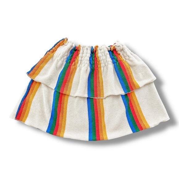 The Animals Observatory | Tiered Terry Skirt (4 yrs) 🌈 - Picture 1 of 5